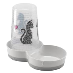 MODERNA TASTY CATS IN LOVE DISPENSADOR DE ALIMENTO