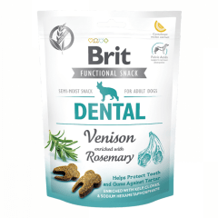 BRIT CARE DOG FUNCTIONAL SNACK DENTAL VENISON