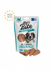 BRIT LETS BITE MEAT SNACKS CHICKEN FILLET 80 GR
