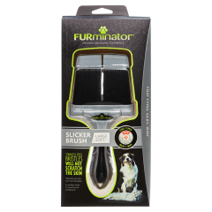 FURMINATOR - SOFT SLICKER BRUSH LG DOG & CAT