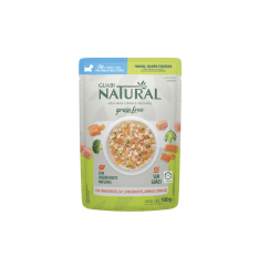 GUABI NATURAL POUCH PERRO GRAIN FREE SABOR POLLO, SALMON Y VEGETALES