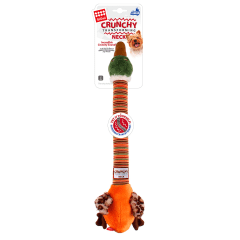 GIGWI CRUNCHY NECK ‘PLUSH FRIENDZ’ DUCK-S WITH BONE & SQUEAKER