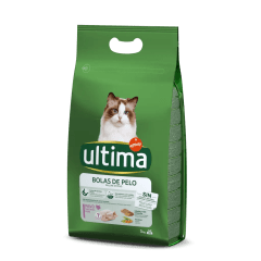 ULTIMA GATO CONTROL BOLAS DE PELO CON PAVO