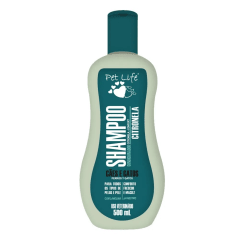 PET LIFE SHAMPOO Y ACONDICIONADOR CITRONELA - 500 ML
