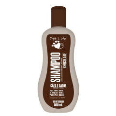 PET LIFE SHAMPOO Y ACONDICIONADOR CHOCOLATE - 500 ML