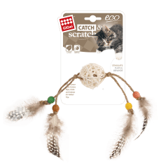 GIGWI CATCH SCRATCH RATTAN/PLUMAS CAFE