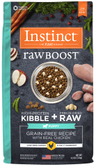 INSTINCT RAW BOOST KIBBLE (PUPPY) CHICKEN