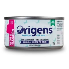 ORIGENS FILETE DE ATUN CON CAMARÓN 85 GR
