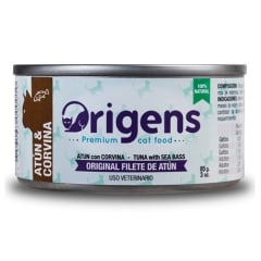 ORIGENS FILETE DE ATUN CON CORVINA 85 GR