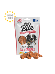 BRIT LETS BITE MEAT SALMÓN BARS
