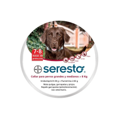 SERESTO COLLAR PERROS GRANDES (mas de 8 kg)