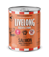 LIVELONG DOG SALMON + CAMOTE (362 GR)