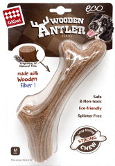 GIGWI DOG CHEW WOODEN ANTLER