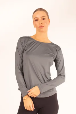 Alcyone Long Sleeve Tee Gris2