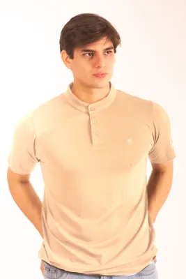 Pure Flow Men Neru Tee - Beige1