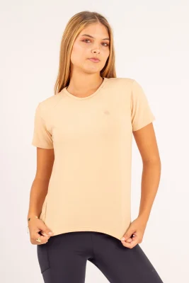 Pure Flow Tee Beige1