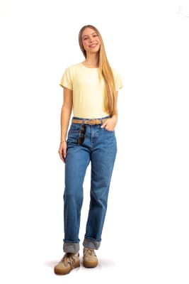Pure Flow Frame Tee Buttercream1