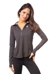 Aura Half Zip Jacket Gris
