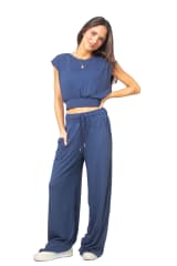 Lounge pant Pure Flow - Azul marino