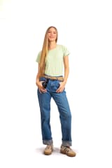 Pure Flow Frame Tee Verde sage