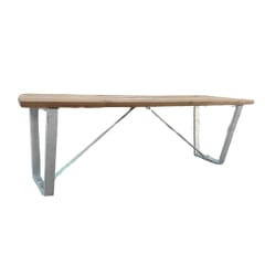 Banca Plaza Urban150 Acero Galvanizado y Madera