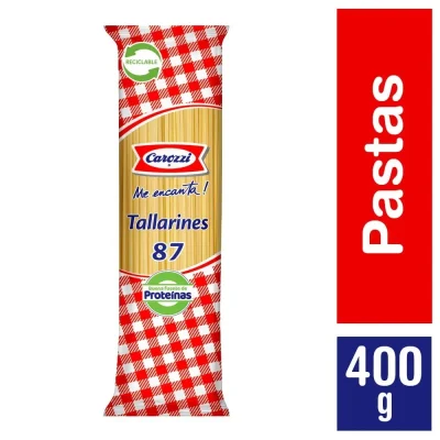 Tallarin Carozzi Tableado 87 400 gs1