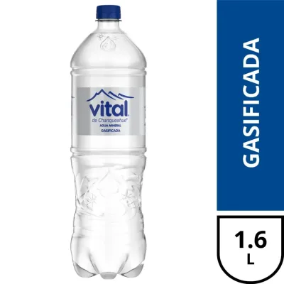 Vital Con gas 1.6Lts Desechable1