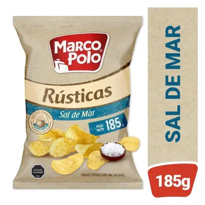 Papas Rusticas Marco Polo Sal De Mar 185 g1