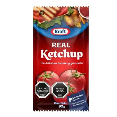 Ketchup Kraft 90 gr1