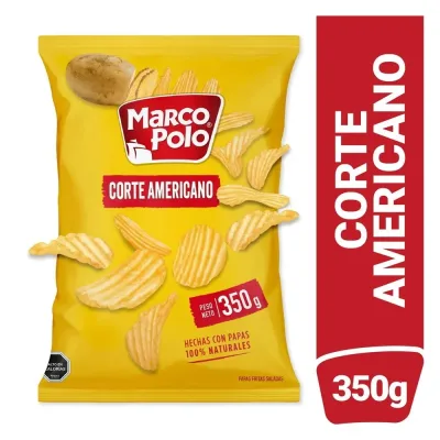 Papas Corte Americano Marco Polo 350 g1