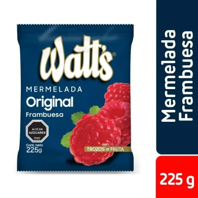 Mermelada Watts De Frambuesa 225 g1