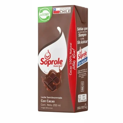 Leche Con Cacao Soprole 200 ml1