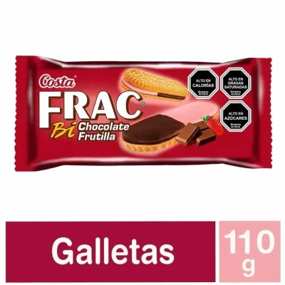 Galleta Frac Bi Chocolate Frutilla Costa 110 gr1