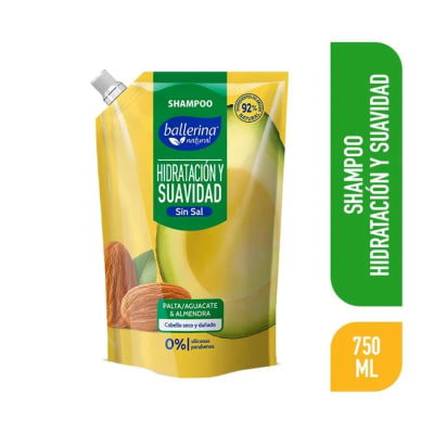 Shampoo Ballerina Hidratacion Y Suavidad 750 ml1