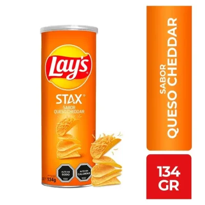 Lay's Stax Queso Cheddar 134 g1