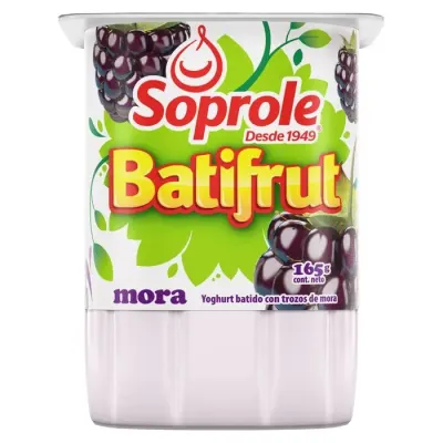 Batifrut Mora Soprole 165 g1