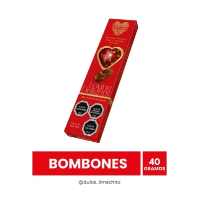 Caja Chocolate Corazones 40 gr1
