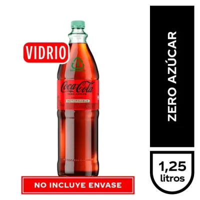 Coca-Cola Zero 1.25 Lt Retornable1