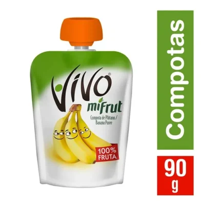 Compota Vivo Frut Platano 90 g1