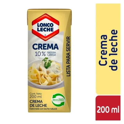 Crema De Leche Lonco Leche 200 ml1