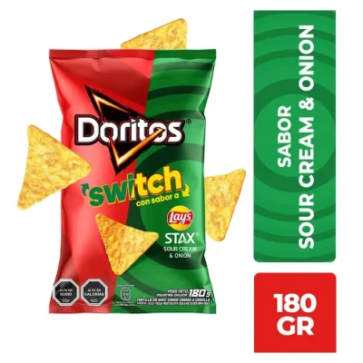 Doritos Switch Sabor Lay's Stax Cebolla 180 g1