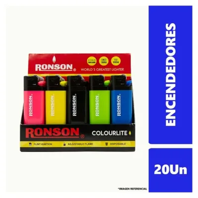 Encendedor Ronson Con Regulador1