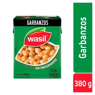 Garbanzos Wasil 380 g1