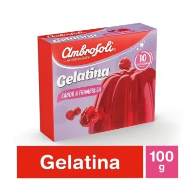 Gelatina Sabor Frambuesa Ambrosoli 50 g1