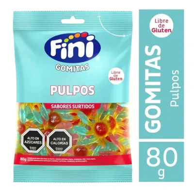 Gomitas Fini Pulpos 80 g1