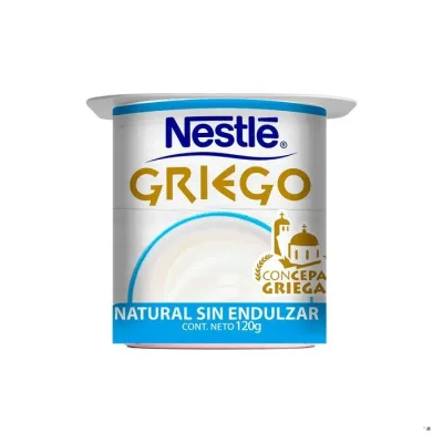 Griego Natural Nestlé Sin Endulzar 120 g1