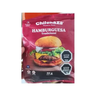 Hamburguesas Chilenaza 50 g1
