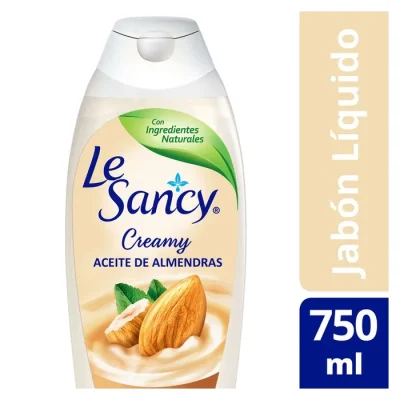 Jabón Liquido Le Sancy Aceite De Almendras 750 ml1