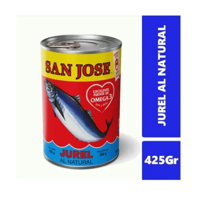 Jurel San Jose Natural 425 gr1