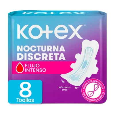 Kotex Nocturna Discreta 8Un1
